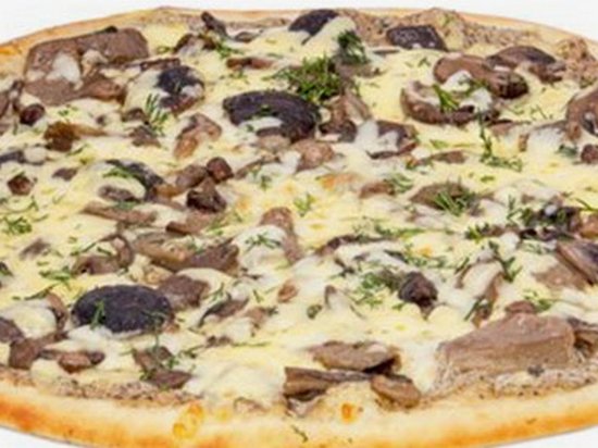 Пицца с грибами из слоеного теста (рецепт)