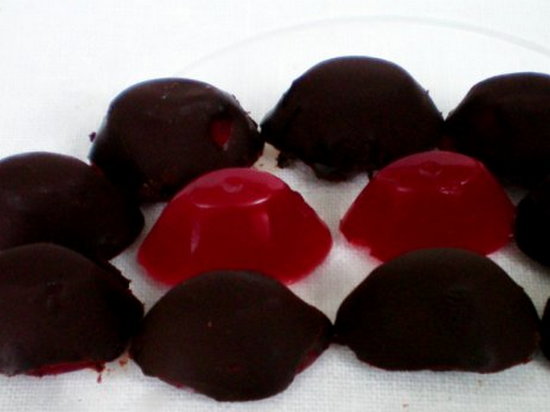 Мармелад из красной смородины в шоколаде (рецепт)