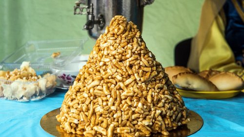 Казахский пирог чак-чак