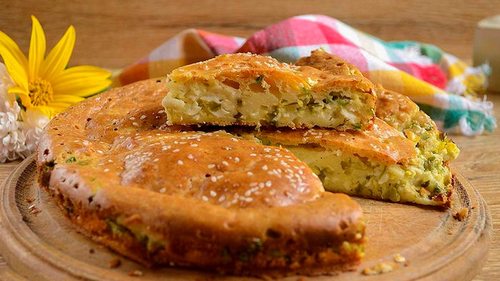 Куриный пирог с зеленью и яйцом: ничего проще и вкуснее вы не готовили