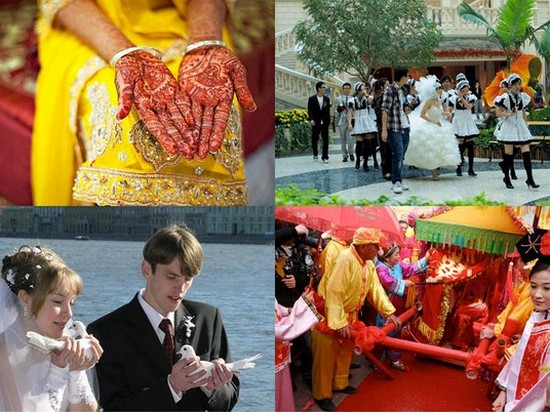 Свадебные традиции различных стран