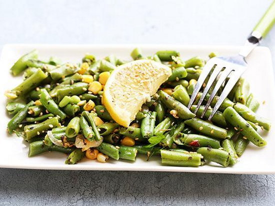 Здоровое питание: зеленая фасоль с укропом и лимоном (рецепт)