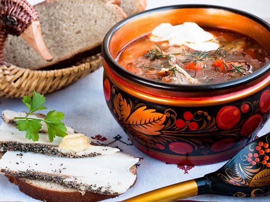 Место супов в разнообразии блюд русской кухни