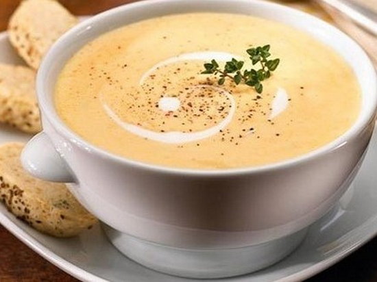 Сырно-овощной крем-суп (рецепт)