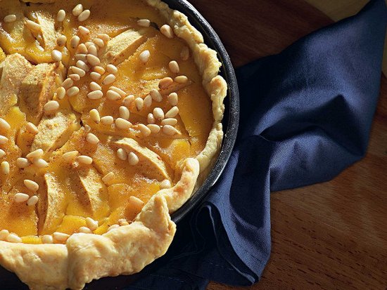 Рецепт пирога с яблоками и мёдом