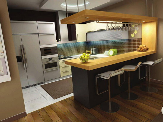 Дизайн интерьера кухни с барной стойкой: удобство и стиль