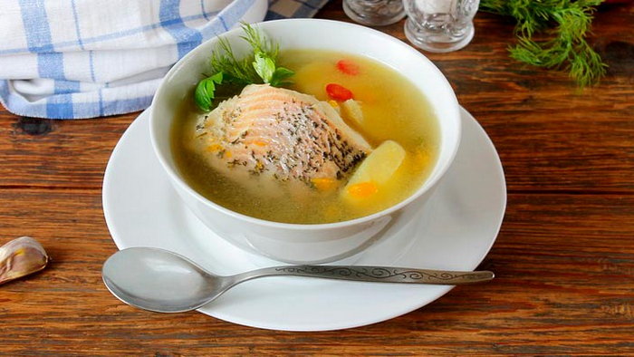 Рыбный суп с укропом в мультиварке рецепт приготовления
