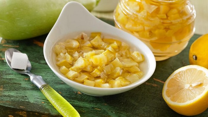 Рецепт варенья из кабачков с лимоном