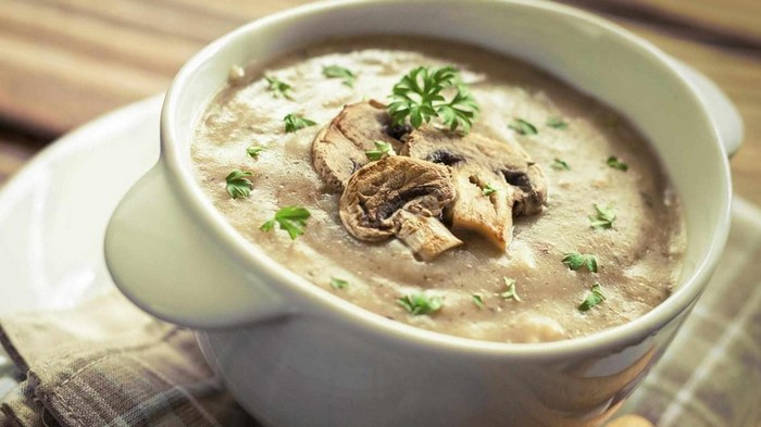 Как сварить картофельно-грибной суп в мультиварке