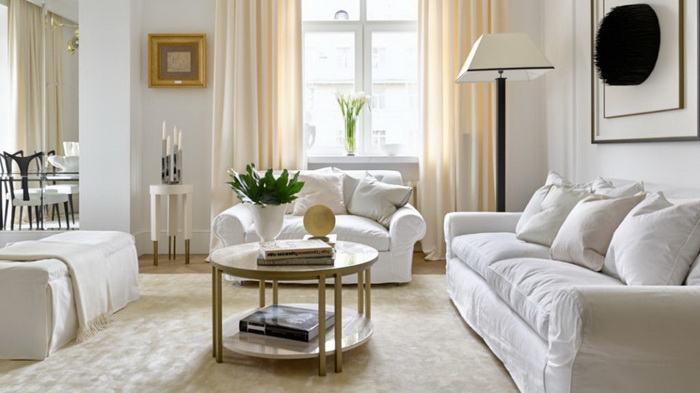 Особенности белой мебели в интерьере