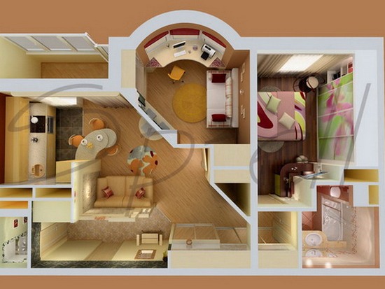 Как комфортно жить в маленькой квартире?