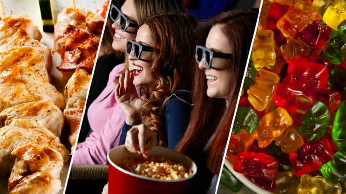 Что еще едят зрители в кинотеатрах разных стран мира, кроме попкорна