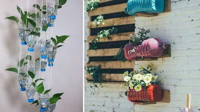Как превратить пластиковые бутылки в полезные вещи