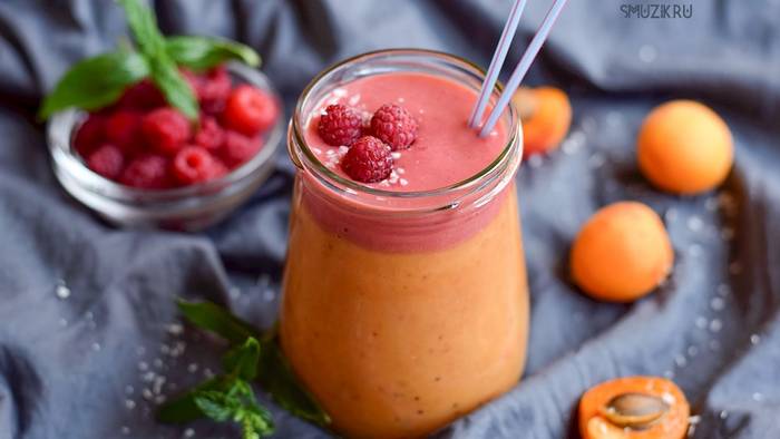 Рецепт смузи из абрикосов, нектаринов и апельсинового сока