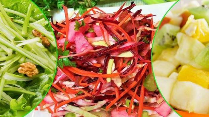 Подборка витаминных салатов для похудения