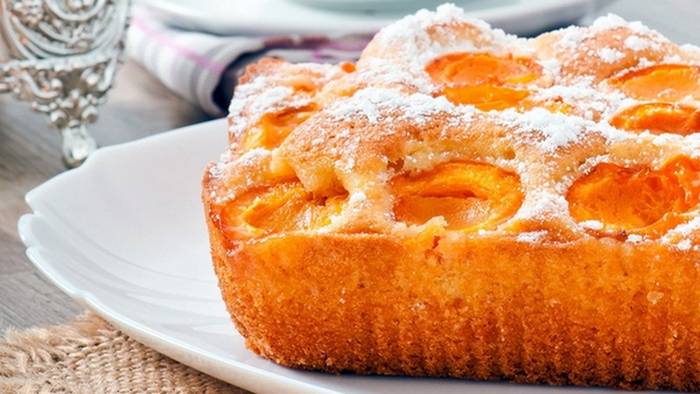Рецепт простого абрикосового пирога