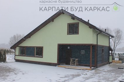 Каркасный дом от компании «КБК Украина»