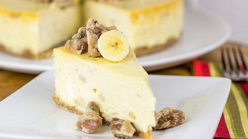 Рецепт бананового чизкейка