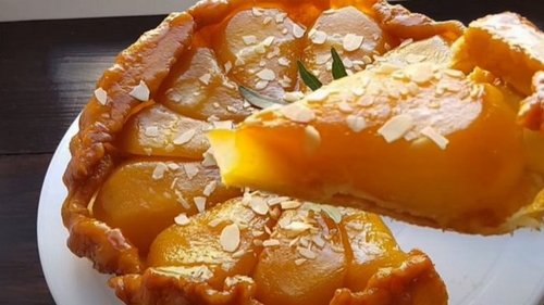 Образцово-показательный пирог с грушами по рецепту приезжей итальянки