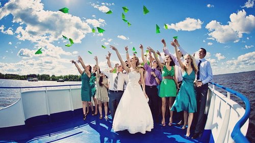 свадьба на яхте