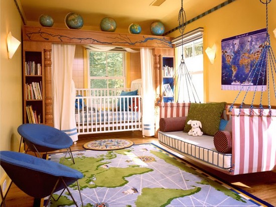 Дизайн детской комнаты: идеи