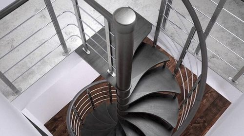 Винтовые лестницы: преимущества, конструкция и популярные модели