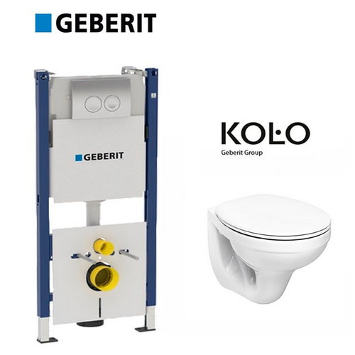 Инсталляция Geberit Duofix и комплект с унитазом Kolo Idol M1310002