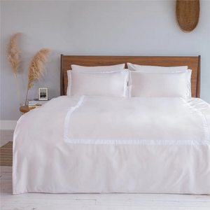 Элегантный Комплект постельного белья цвета пудра 200x220 BORDER