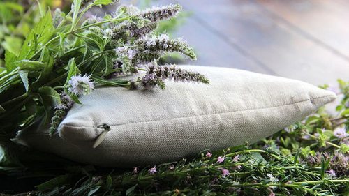 Как сделать подушки из целебных трав
