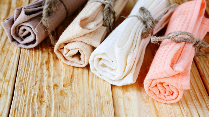 8 способов отстирать кухонное полотенце: избавляемся от жира и запаха