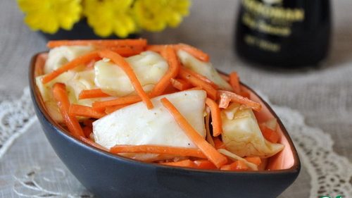 Капуста с морковью по-корейски: очень простой и дешевый рецепт вкуснятины