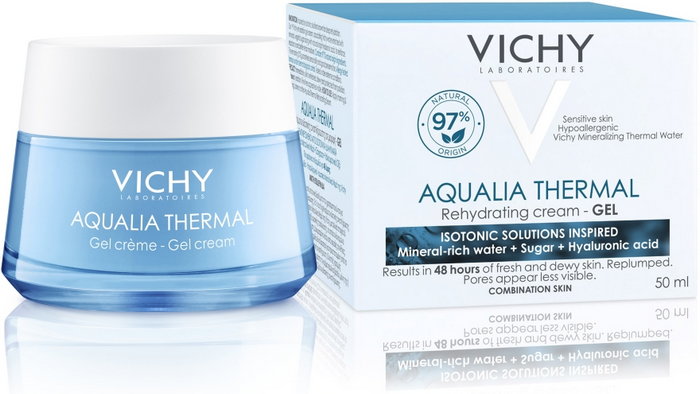 Як крем Vichy Aqualia Thermal зволожує шкіру?