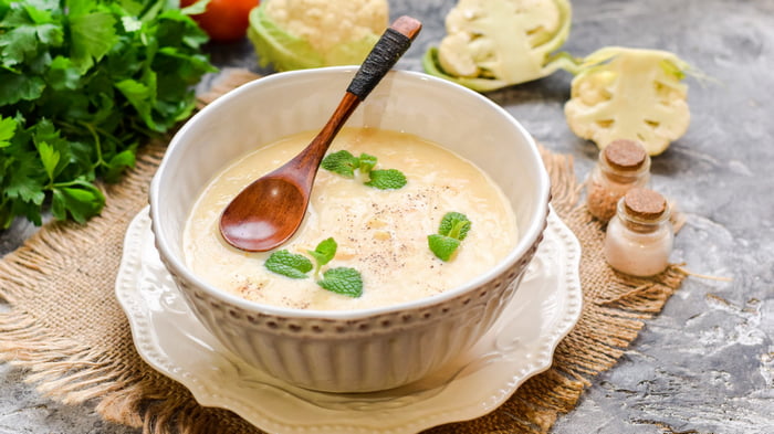 Суп из цветной капусты (рецепт)