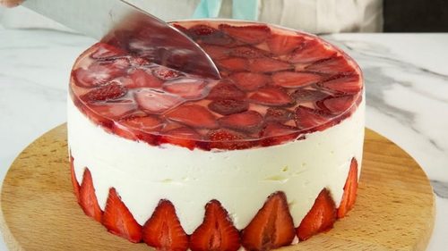 Изысканный и эффектный десерт. Рецепт французского торта «Фрезье»