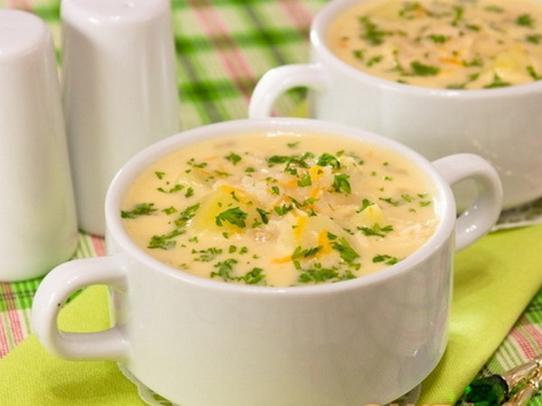 Как приготовить сырный суп вкусно