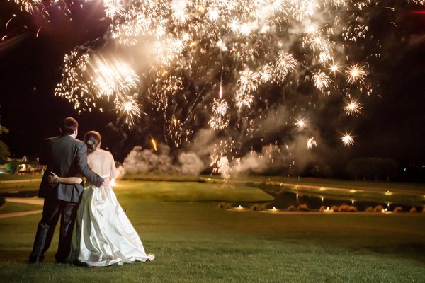 свадебный фейерверк