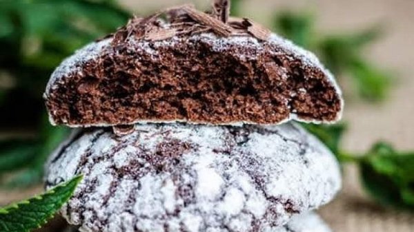 Роскошное рождественское печенье с натуральным шоколадом и мятой: проверенный рецепт