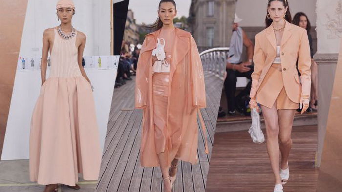 Peach Fuzz. Как носить самый модный цвет 2024