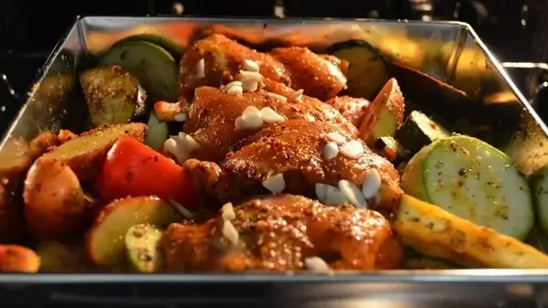 Куриные голени с овощами: как приготовить простое и вкусное блюдо...