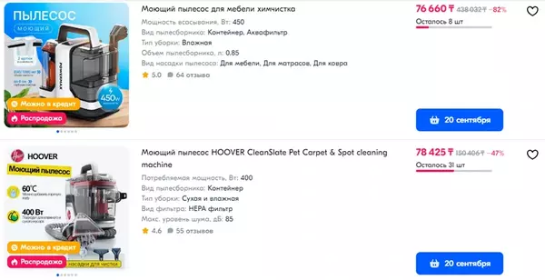 моющий пылесос