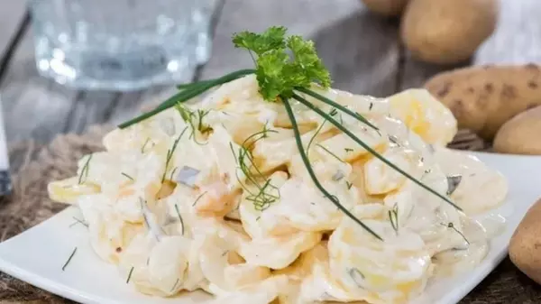 Постный салат из картофеля: интересный рецепт