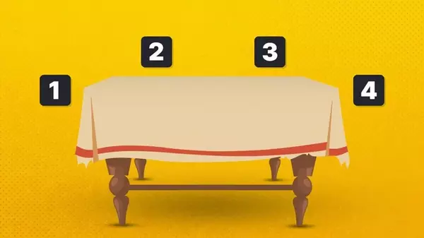 Какое место за столом вы выберете: тест на главную положительную черту характера