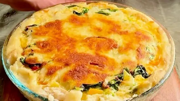 Картофельный пирог: рецепт на скорую руку