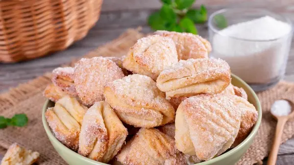 Рецепт творожного печенья с кокосовой стружкой