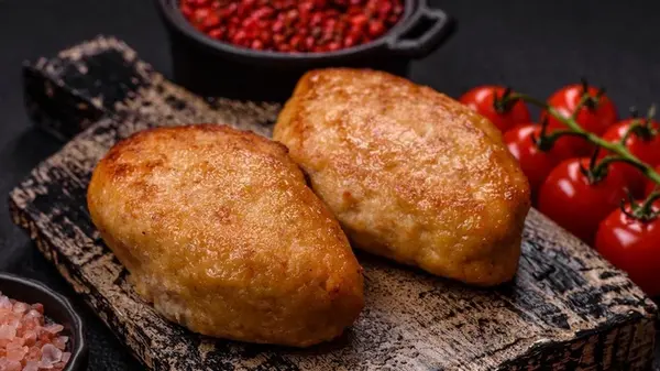 Как приготовить котлеты с картофелем, болгарским перцем и сыром