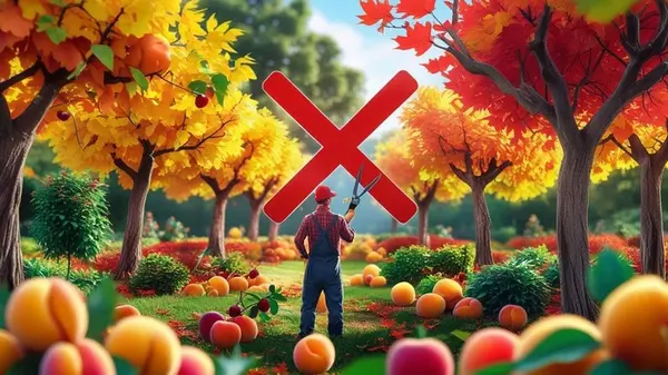 Эти деревья нельзя обрезать осенью — останетесь без урожая: в это время они закладывают почки