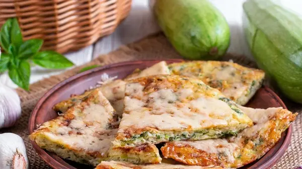 Рецепт пирога из кабачков с сыром