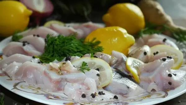 Домашняя селедка из толстолобика: простой рецепт