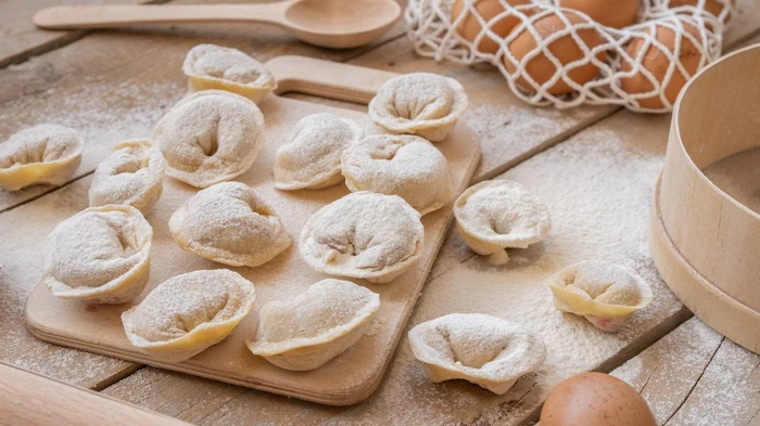 Что добавить в тесто на пельмени, чтобы было эластичным, мягким, не разваривалось и не рвалось