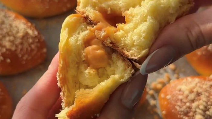 Сладкая неожиданность: рецепт булочек с конфетами внутри